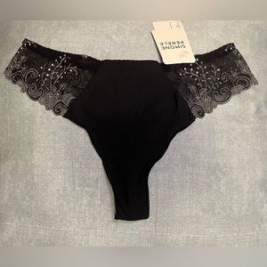 Simone Perele Delice Thong Panty in Moonlight